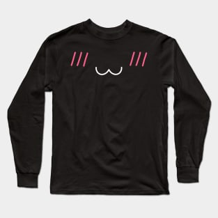 UwU blushu pink Long Sleeve T-Shirt